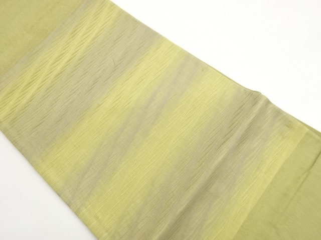 JAPANESE FUKURO OBI / WOVEN WAVY STRIPE